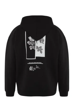 Trendyol Sudadera print floral^Hombre Sudaderas