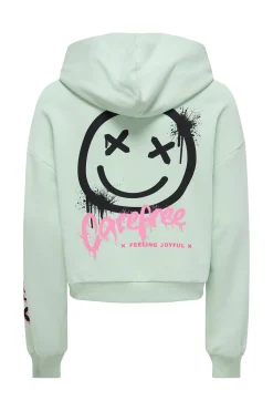 Only Girls Sudadera "CHEERFUL" con capucha^Niños Sudaderas