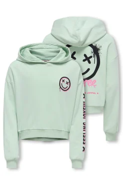 Only Girls Sudadera "CHEERFUL" con capucha^Niños Sudaderas