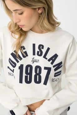 Tiffosi Young Sudadera Relaxed Long Island^Mujer Sudaderas