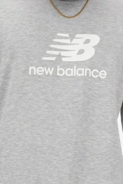 New Balance Sudadera Stacked Logo Crew^Hombre Sudaderas