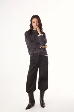 Slowlove Sudadera tachas^Mujer Sudaderas