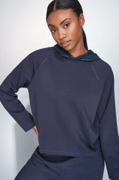 Dash and Stars Sudadera tacto suave oscuro^Mujer Deporte