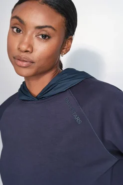 Dash and Stars Sudadera tacto suave oscuro^Mujer Deporte