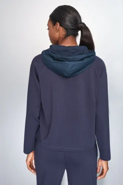 Dash and Stars Sudadera tacto suave oscuro^Mujer Deporte