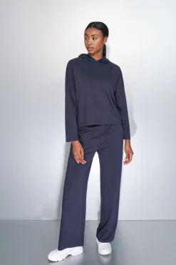 Dash and Stars Sudadera tacto suave oscuro^Mujer Deporte