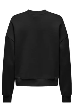 Only Sudadera texto frontal^Mujer Sudaderas