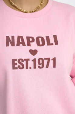 Only Carmakoma Sudadera texto frontal talla grande^Mujer Sudaderas