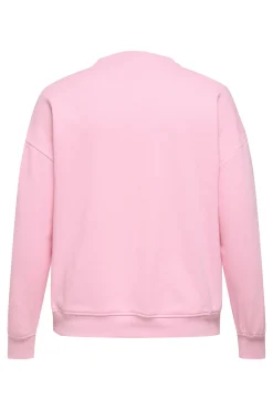 Only Carmakoma Sudadera texto frontal talla grande^Mujer Sudaderas