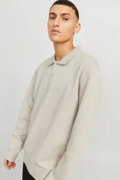 Jack & Jones Sudadera tipo polo^Hombre Sudaderas