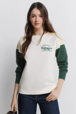 Springfield Sudadera tricolor^Mujer Sudaderas