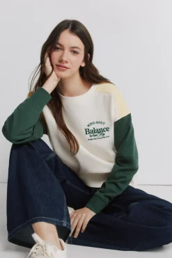 Springfield Sudadera tricolor^Mujer Sudaderas