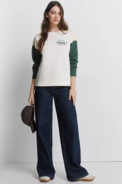 Springfield Sudadera tricolor^Mujer Sudaderas