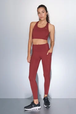 Dash and Stars Sujetador deportivo 4D Stretch granate^Mujer Deporte