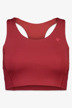 Dash and Stars Sujetador deportivo 4D Stretch granate^Mujer Deporte