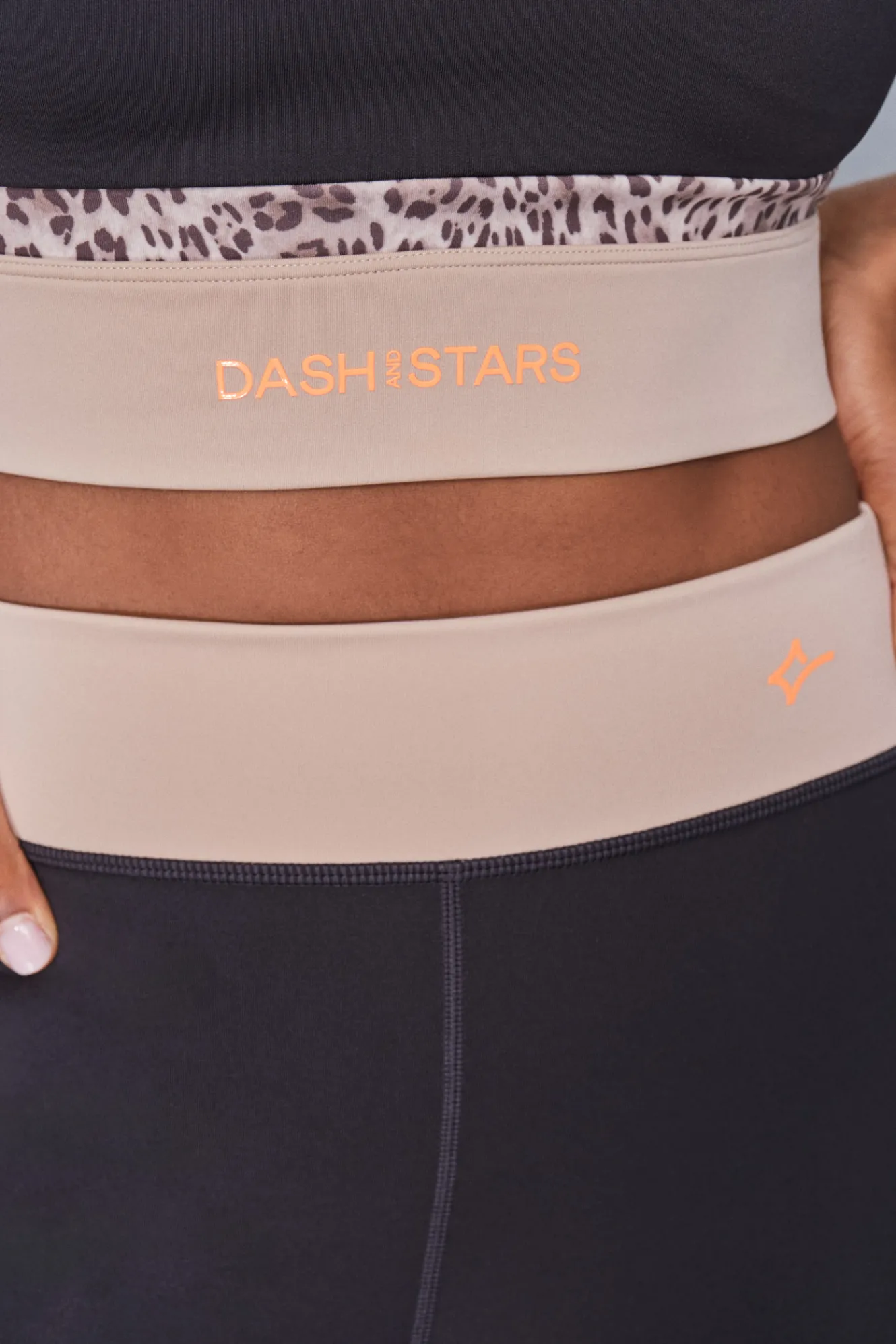 Dash and Stars Sujetador deportivo 4D STRETCH animal print^Mujer Deporte