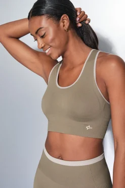 Dash and Stars Sujetador deportivo SEAMLESS COMFORT kaki^Mujer Deporte