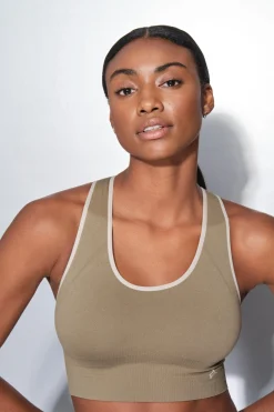 Dash and Stars Sujetador deportivo SEAMLESS COMFORT kaki^Mujer Deporte