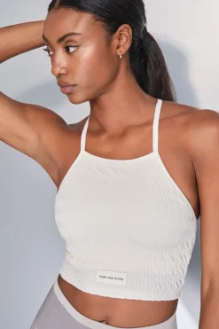 Dash and Stars Sujetador deportivo SEAMLESS COMFORT smock blanco^Mujer Deporte