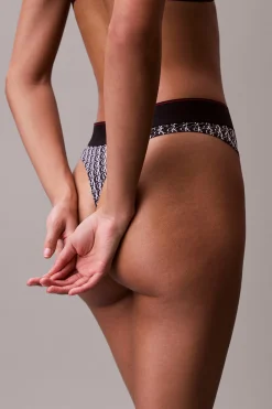 Calvin Klein Tanga con logo^Mujer Braguitas