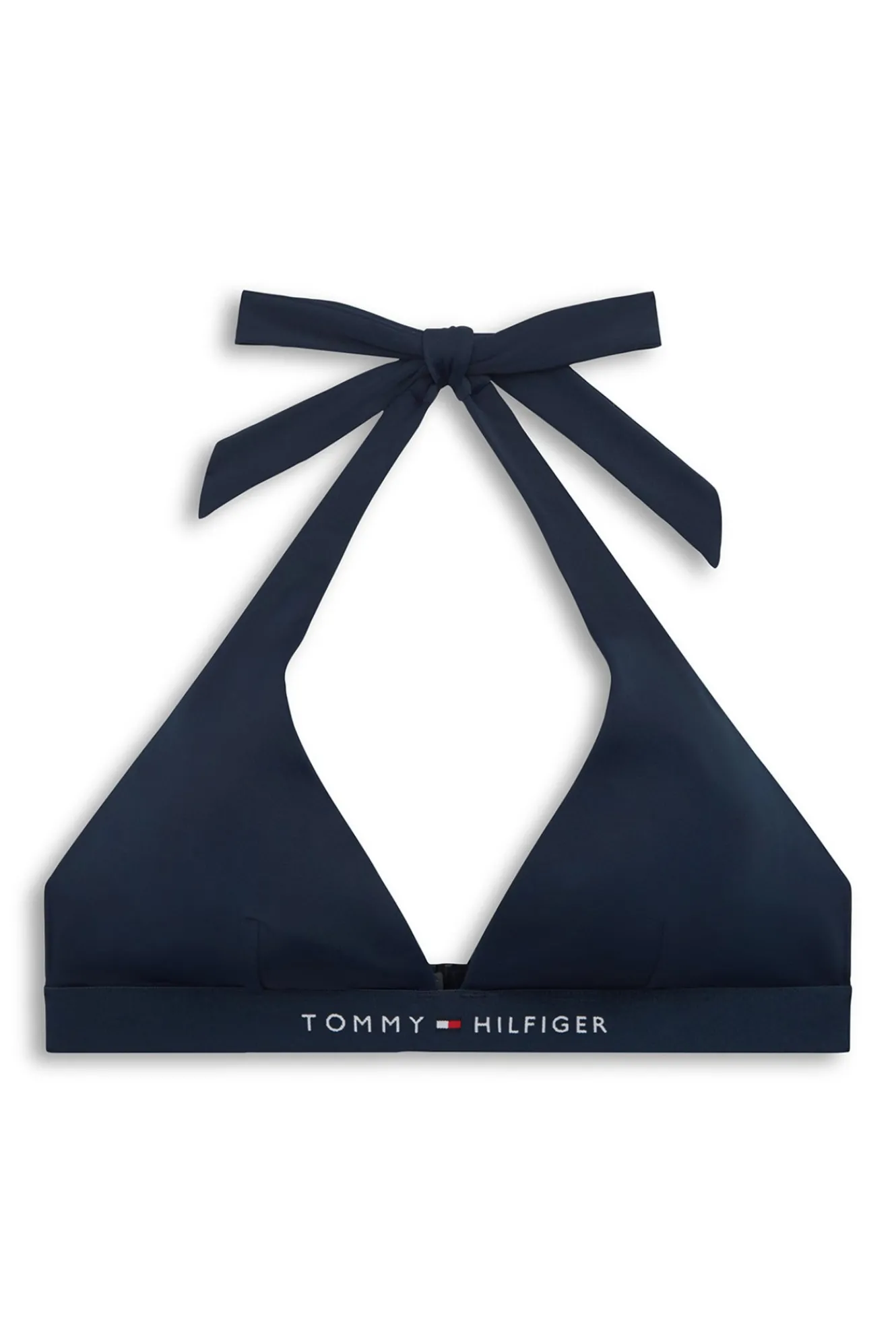 Tommy Hilfiger Top bikini tipo halter^Mujer Baño
