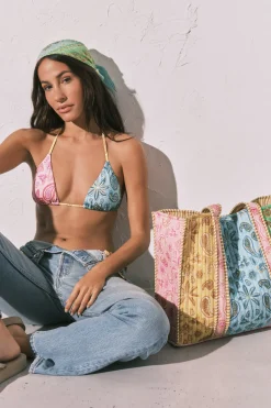 Women'secret Top bikini triangular multicolor^Mujer Baño