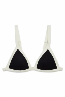Women'secret Top bikini triangular push up B&W^Mujer Baño