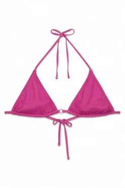 Women'secret Top bikini triangular brillo^Mujer Baño