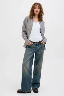 Jack & Jones Top canal&eacute; sin mangas el&aacute;stico^Mujer Camisetas