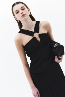 Oxxo Top con escote halter^Mujer Camisetas