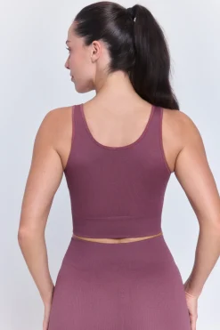 Only Play Top crop deportivo Seamless^Mujer Deporte