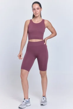 Only Play Top crop deportivo Seamless^Mujer Deporte