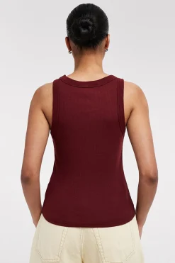 Topshop Top cuello redondo^Mujer Camisetas