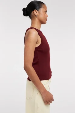 Topshop Top cuello redondo^Mujer Camisetas