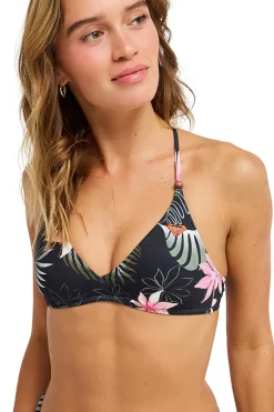 Roxy Top de bikini triangular tropical^Mujer Baño