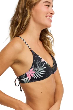 Roxy Top de bikini triangular tropical^Mujer Baño