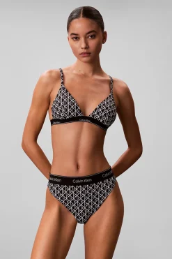 Calvin Klein Top de bikini triangular^Mujer Baño