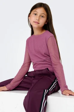 Only Girls Top de brillo^Niños Camisetas