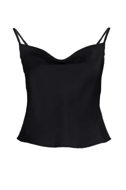 Trendyol Top de tirantes satinado^Mujer Camisetas