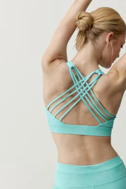 Born Living Yoga Top deportivo Elizabeth azul^Mujer Deporte