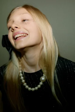 Vero Moda Girl Top manga larga lúrex^Niños Camisetas