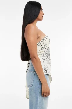 Topshop Top palabra de honor estampado^Mujer Camisetas