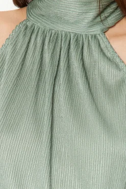 Trendyol Top satinado halter^Mujer Camisetas