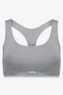 Women'secret Top sin costuras LOVELY cuadrill&eacute; claro^Mujer Sujetadores