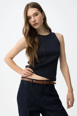 Tiffosi Top sin mangas ajustado^Mujer Camisetas