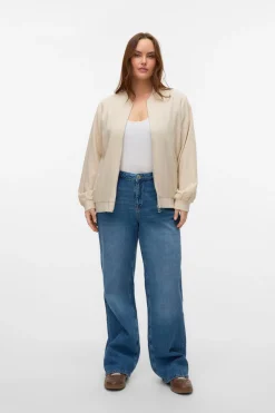 Vero Moda Curve Vaquero ancho talla grande^Mujer Jeans