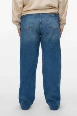 Vero Moda Curve Vaquero ancho talla grande^Mujer Jeans