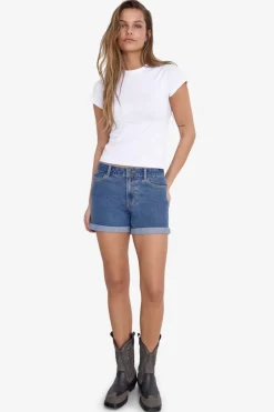 Noisy May Vaquero corto básico con dobladillo^Mujer Pantalones