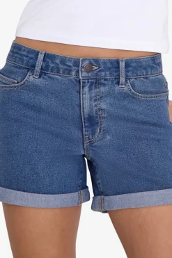 Noisy May Vaquero corto b&aacute;sico con dobladillo^Mujer Pantalones