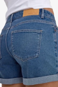 Noisy May Vaquero corto b&aacute;sico con dobladillo^Mujer Pantalones